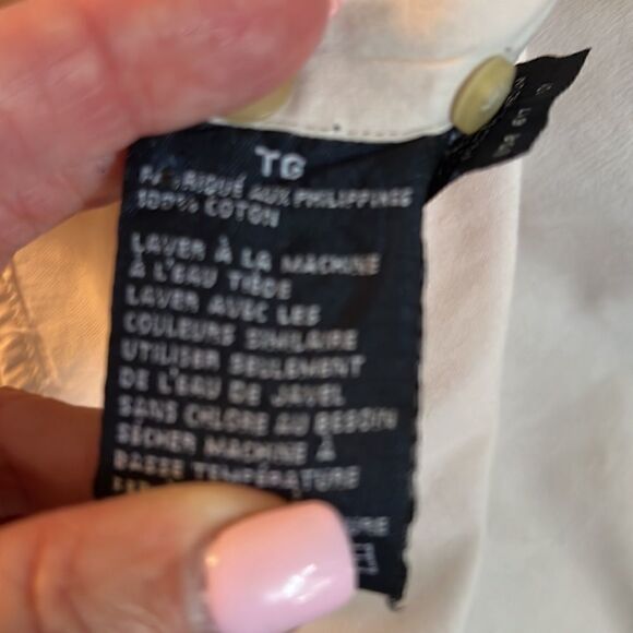 Nautica Short Sleeve Button Down Khaki Men's Shirt Size Extra Large - Picture 8 of 10